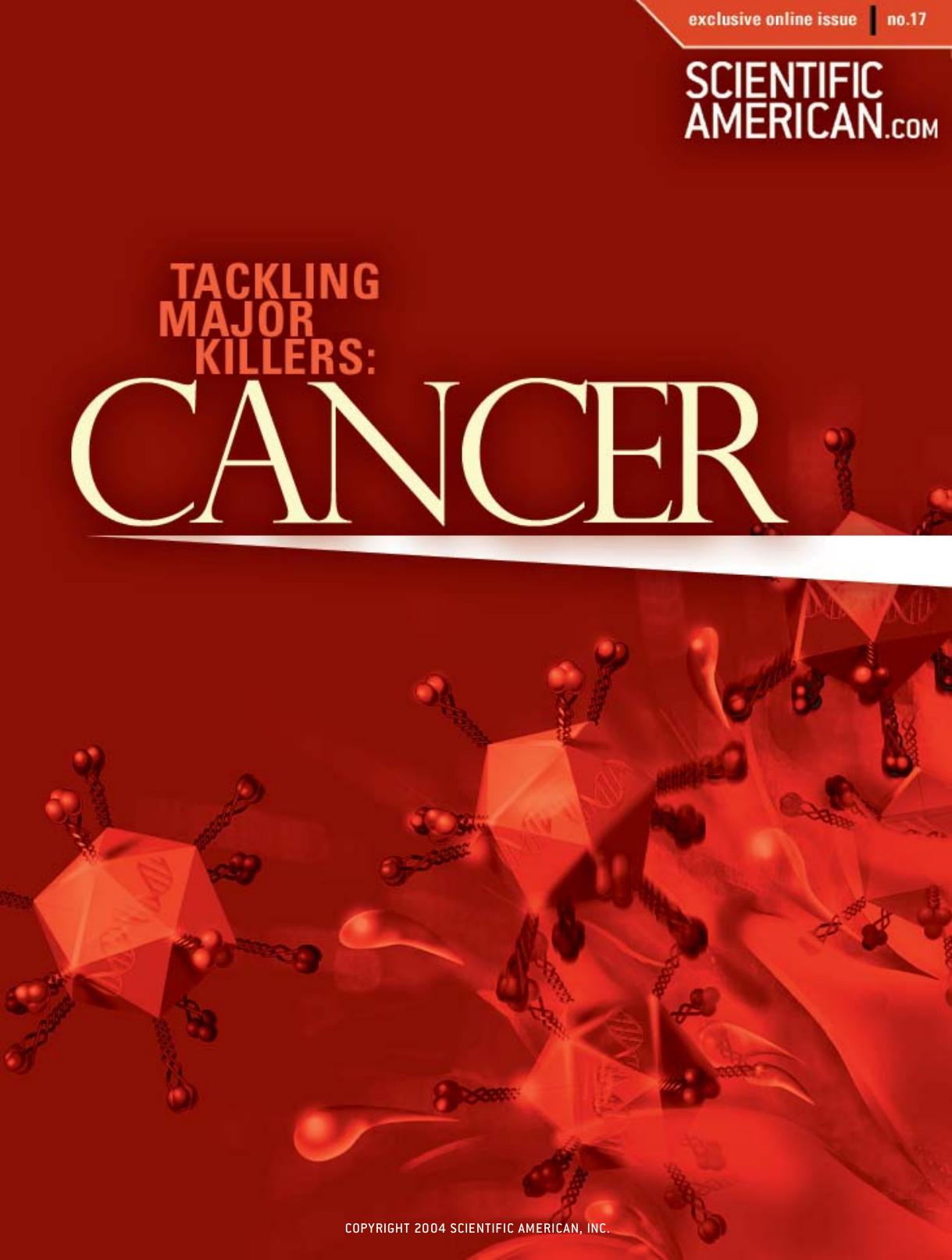 Tackling Major killers: Cancer (Scientific American Special Online Issue No. 17) by Scientific American