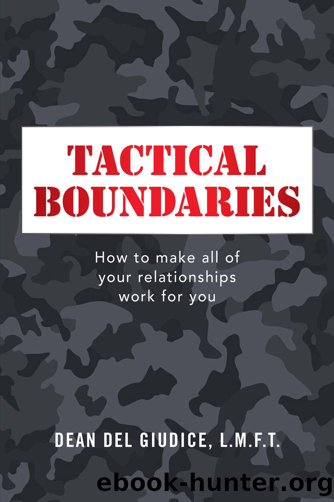 Tactical Boundaries by Dean Del Giudice L.M.F.T