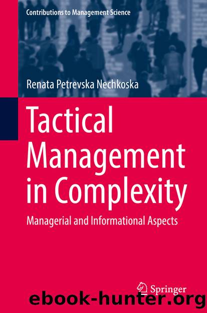 Tactical Management in Complexity by Renata Petrevska Nechkoska
