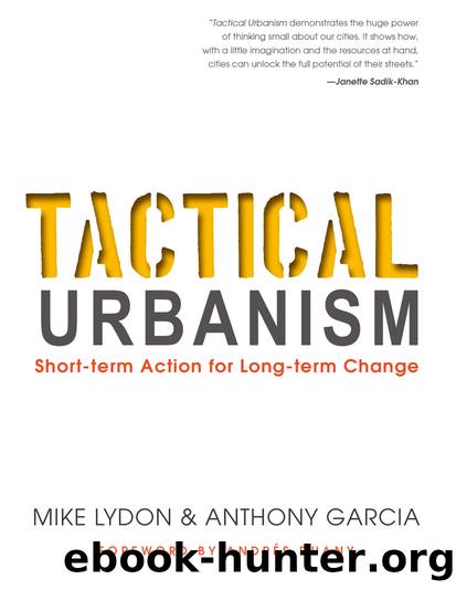 Tactical Urbanism by Lydon Mike & Garcia Anthony