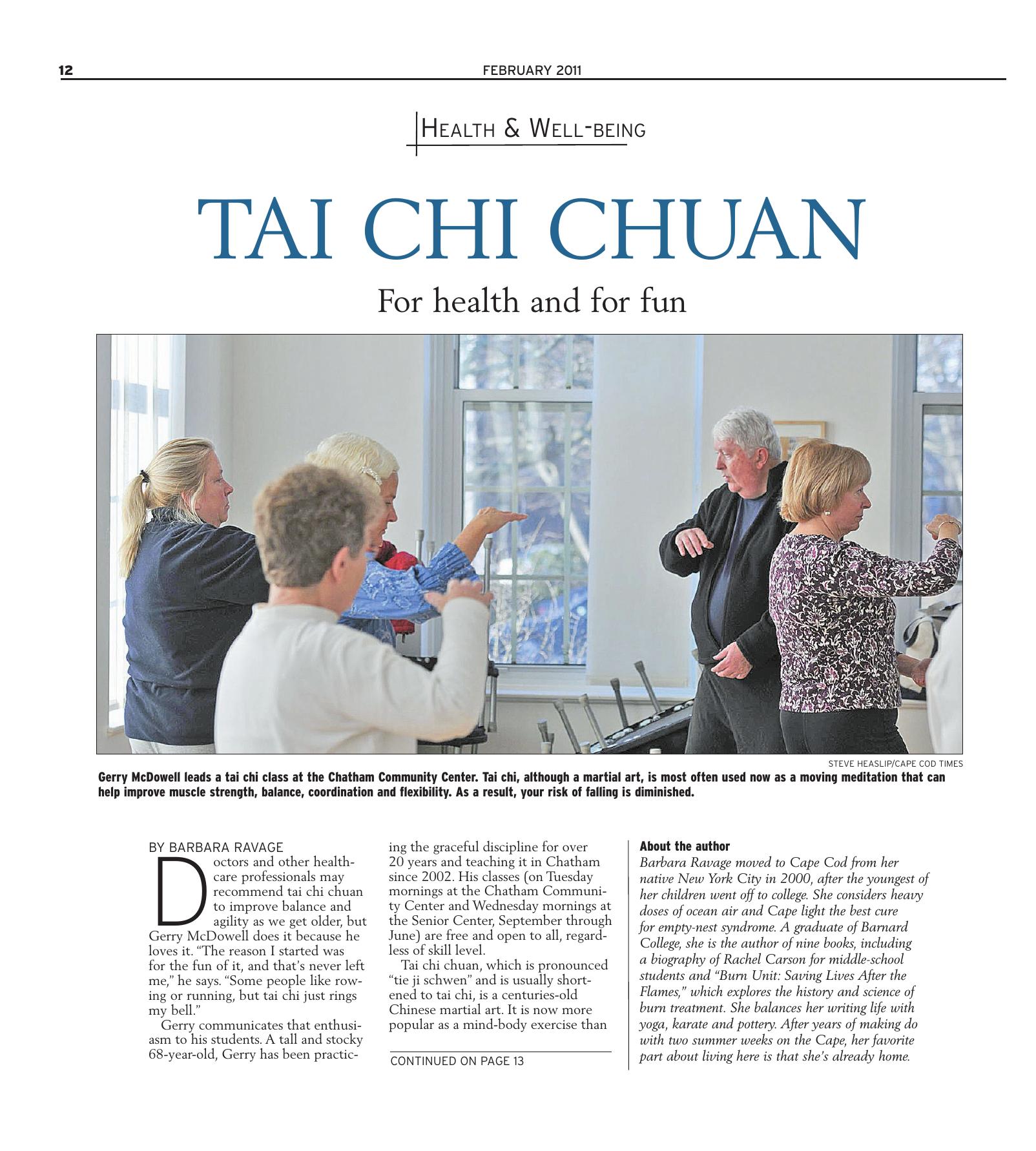 Tai Chi Chuan - For Health and for Fun by Ravage B