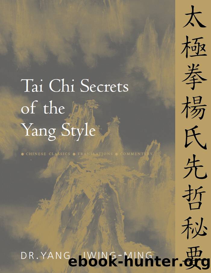 Tai Chi Secrets of the Yang Style by Jwing-Ming Yang