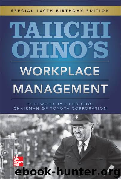 Taiichi Ohnos Workplace Management by Ohno Taiichi