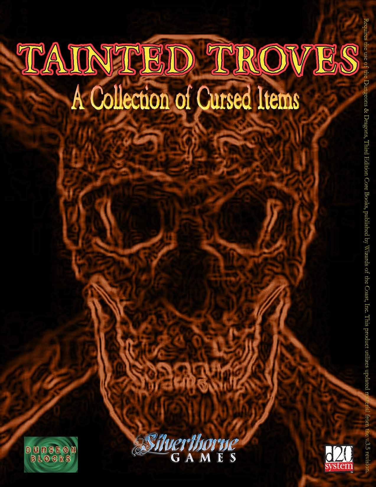 Tainted Troves: A Collection of Cursed Items by Silverthorne Games