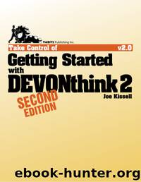 Take Control of Getting Started with DEVONthink 2 (2.0) by Joe Kissell