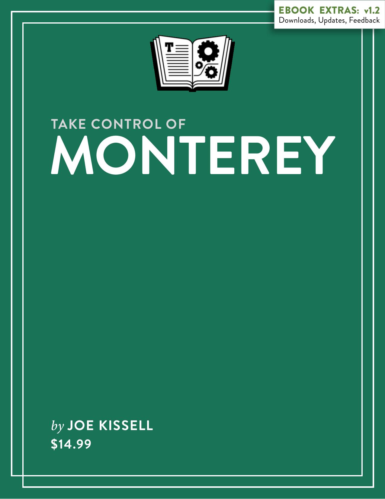 Take Control of Monterey (1.2) by Joe Kissell