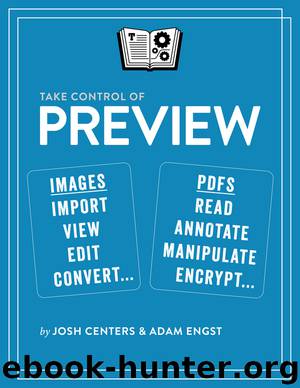 Take Control of Preview by Adam C Engst & Josh Centers