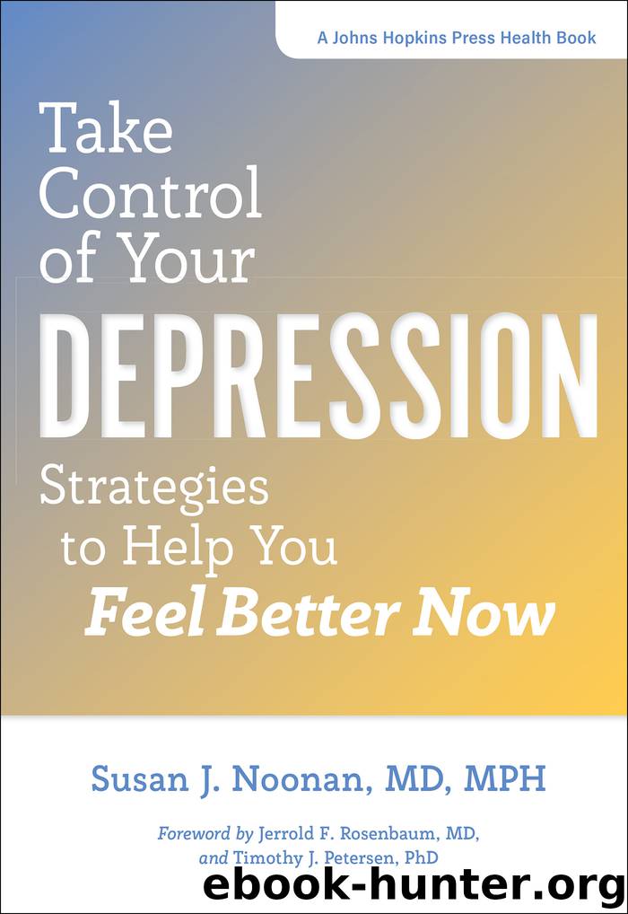 Take Control of Your Depression by Susan J. Noonan