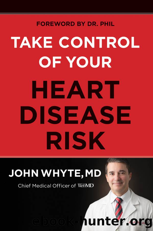 Take Control of Your Heart Disease Risk by John Whyte Md Mph