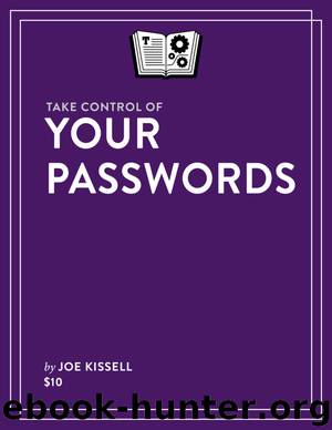 Take Control of Your Passwords (1.3) by Joe Kissell