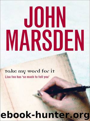 Take My Word for It by John Marsden & John Marsden