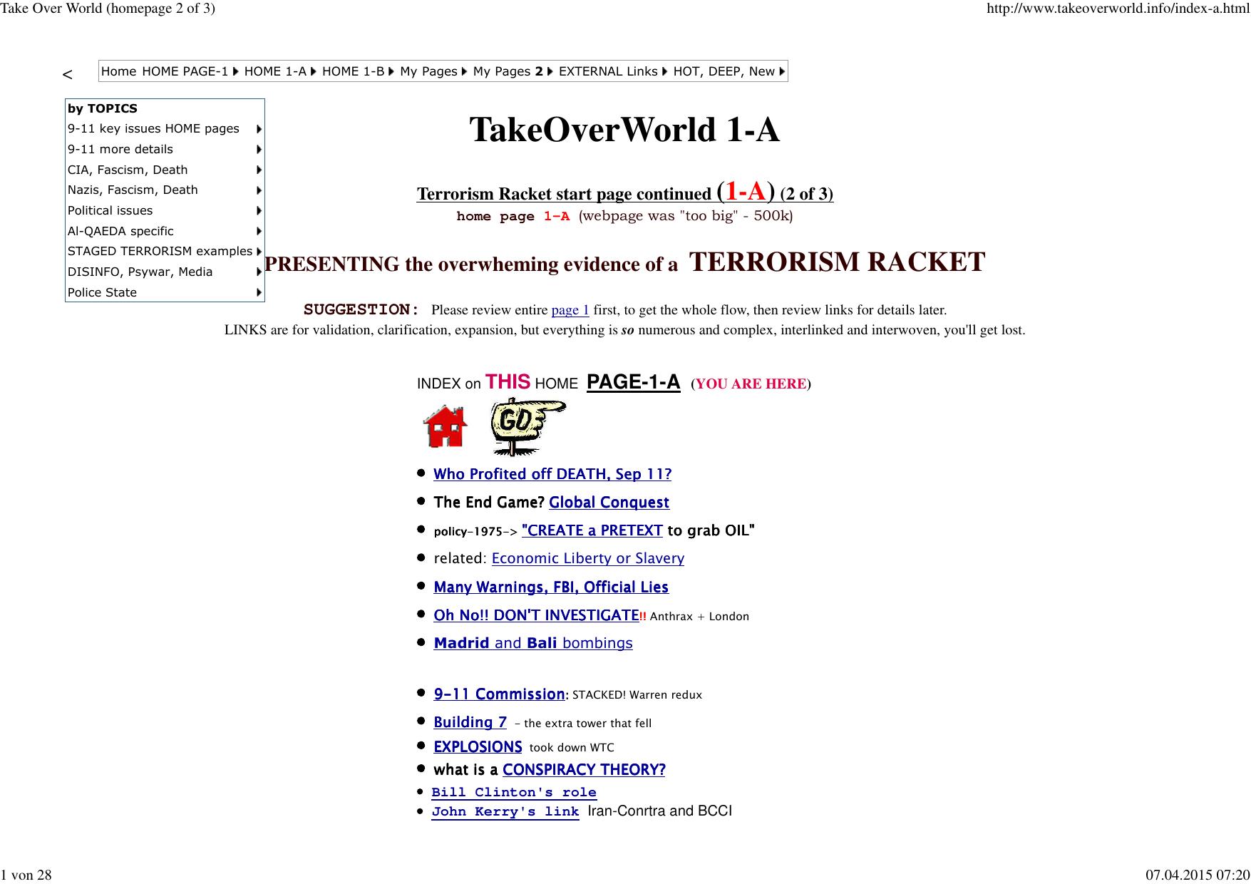 Take Over World (homepage 2 of 3) by Andi