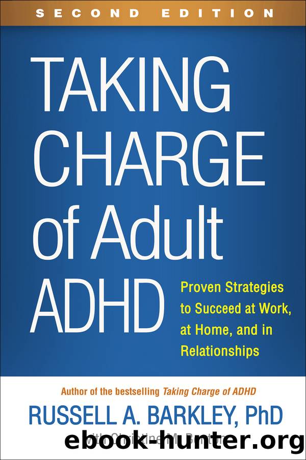 Taking Charge of Adult ADHD by Unknown