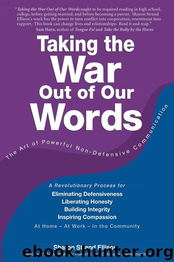 Taking the War Out of Our Words by Sharon Strand Ellison