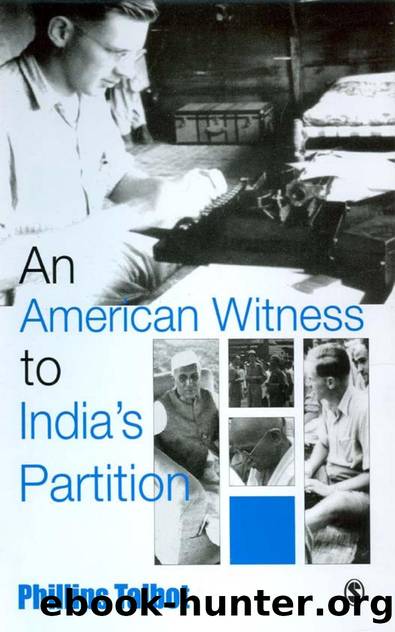 Talbot by An American Witness to India's Partition (2007)
