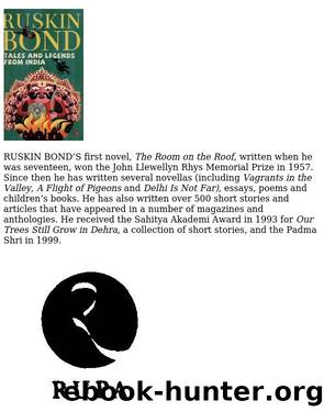Tales And Legends Of India by Bond Ruskin