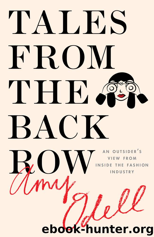 Tales from the Back Row by Amy Odell