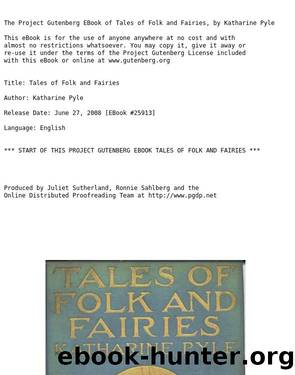Tales of Folk and Fairies by Katharine Pyle