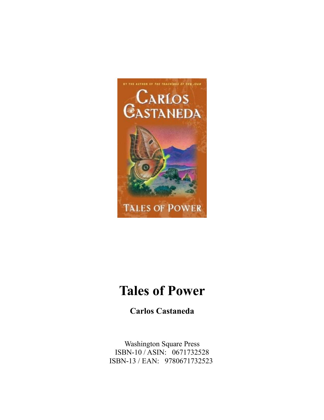 Tales of Power by Carlos Castaneda