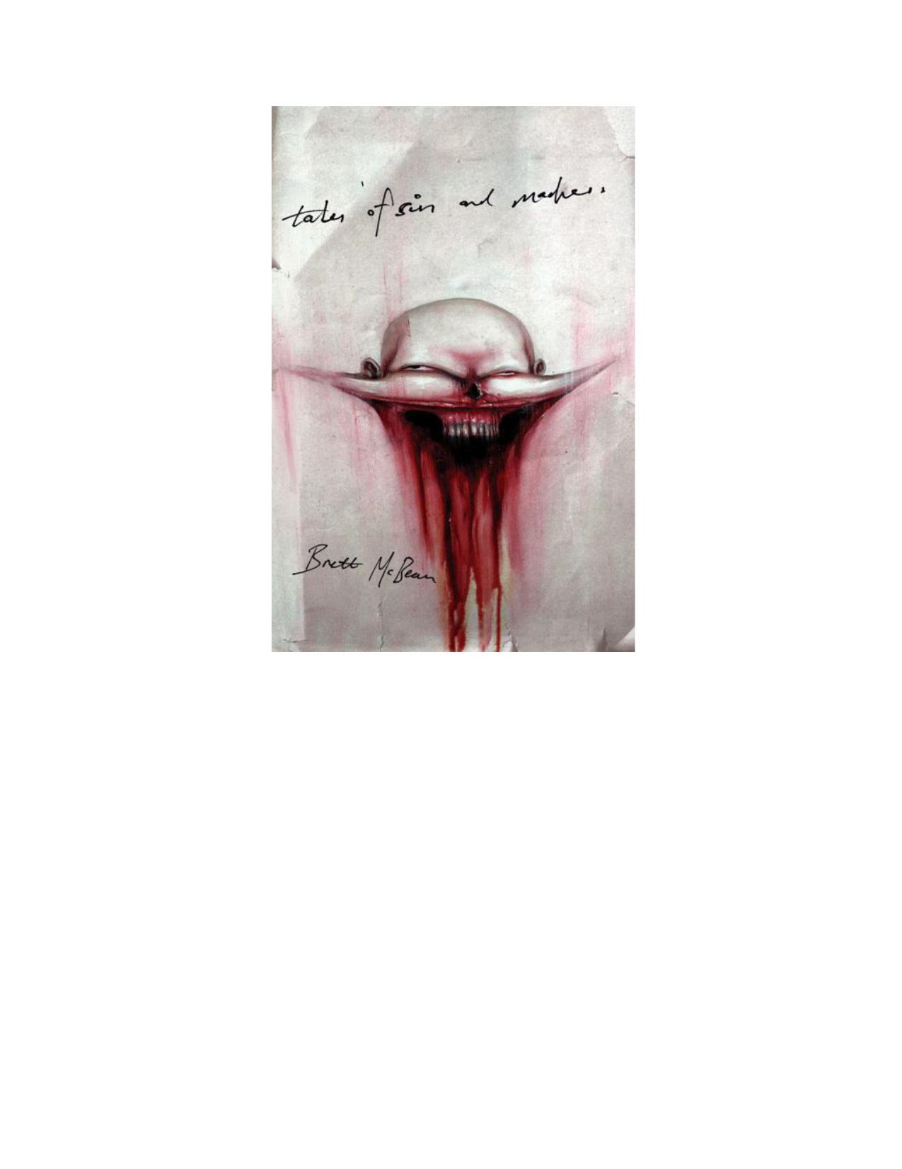 Tales of Sin and Madness by Brett McBean