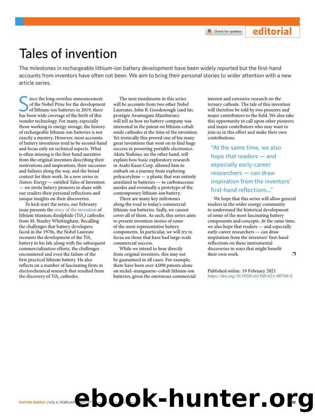 Tales of invention by Unknown