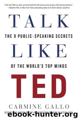 Talk Like TED: The 9 Public-Speaking Secrets of the World's Top Minds by Gallo Carmine