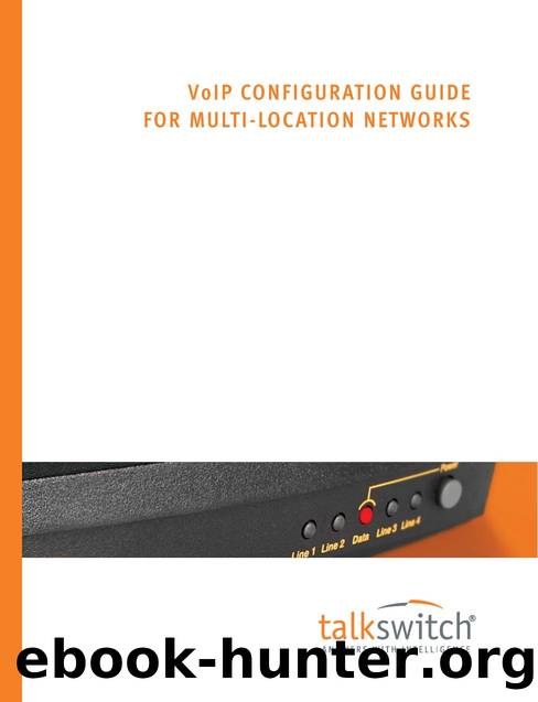 TalkSwitch VoIP Configuration Guide by TalkSwitch