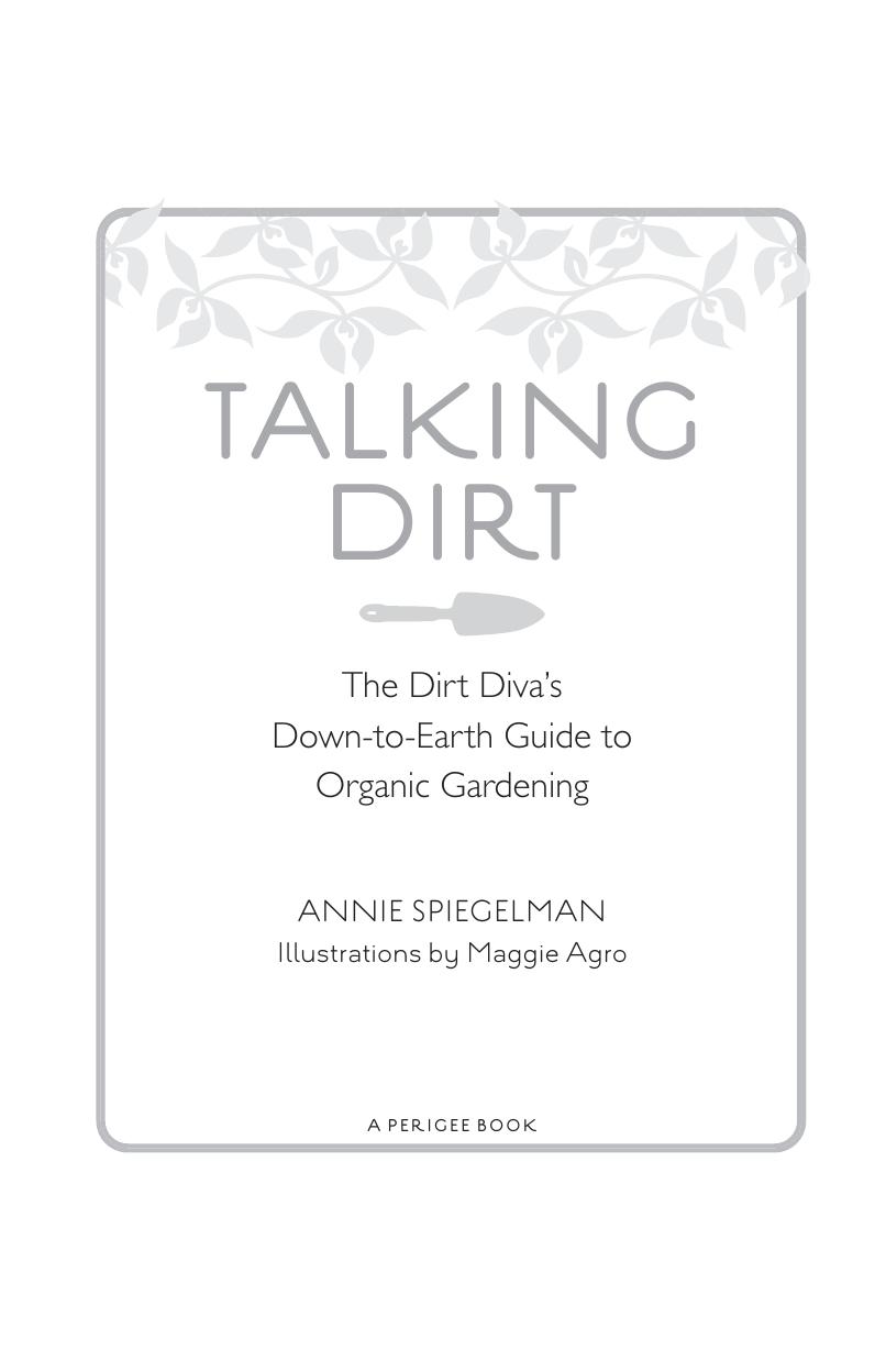Talking Dirt by Annie Spiegelman