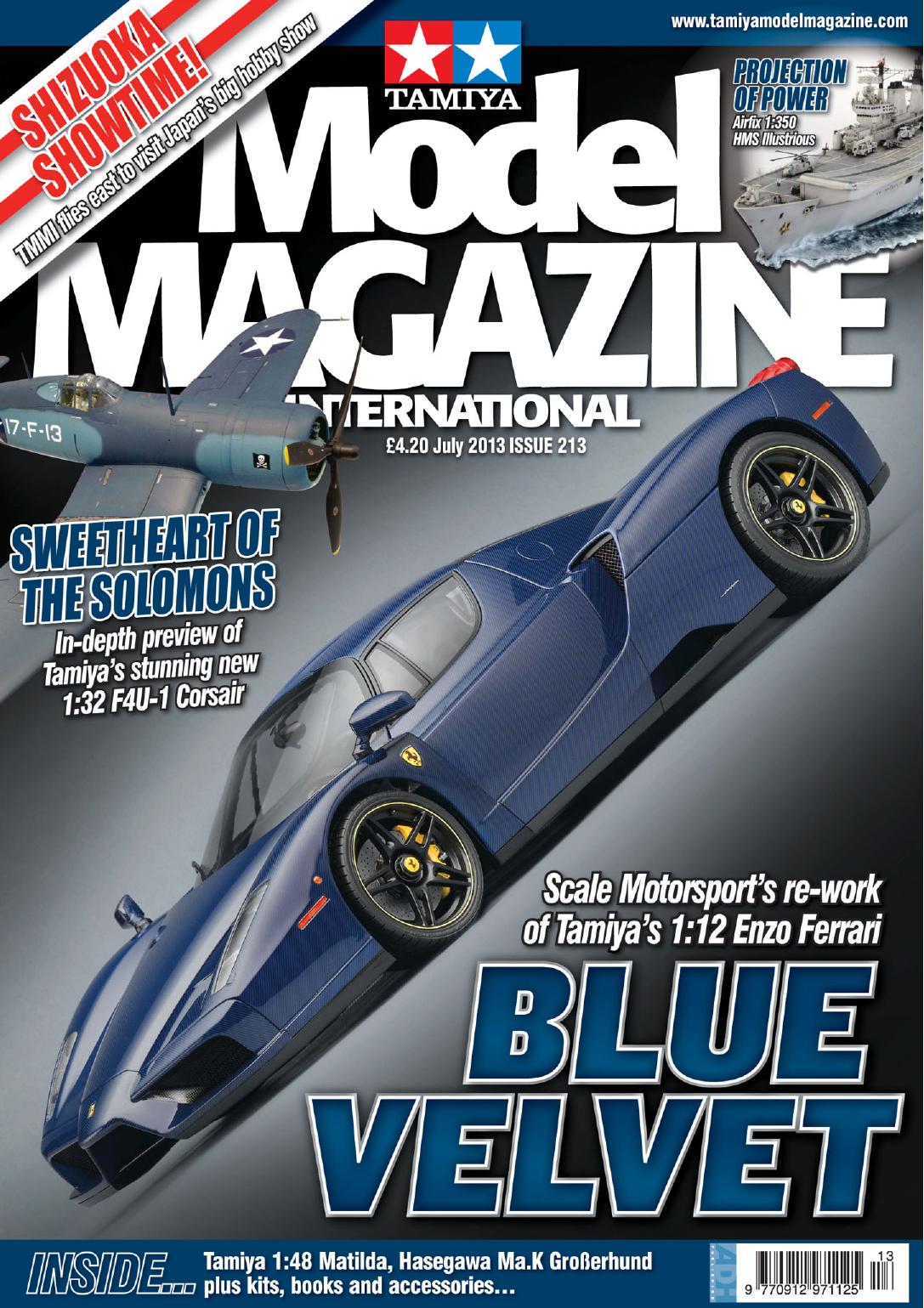 Tamiya Model Magazine International - Issue 213 (July 2013) by Unknow
