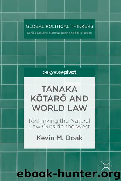 Tanaka Kōtarō and World Law by Kevin M. Doak