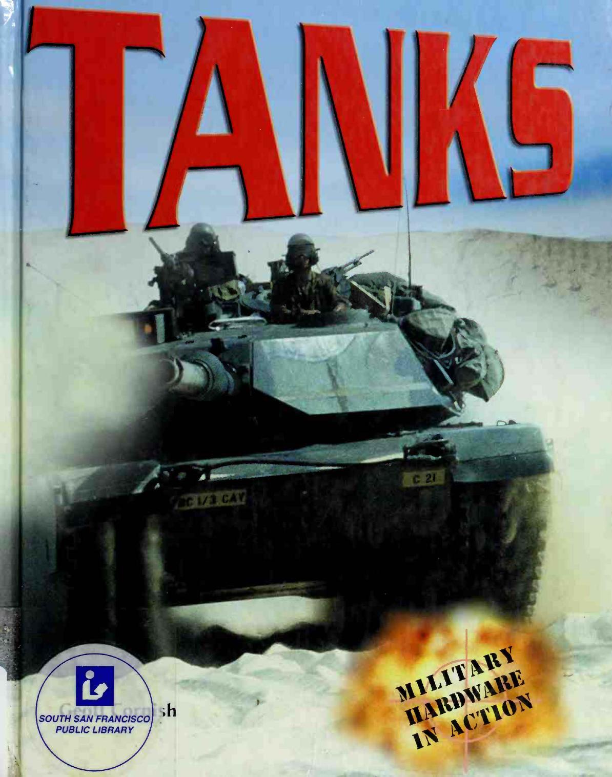 Tanks (Military Hardware in Action) by Geoff Cornish