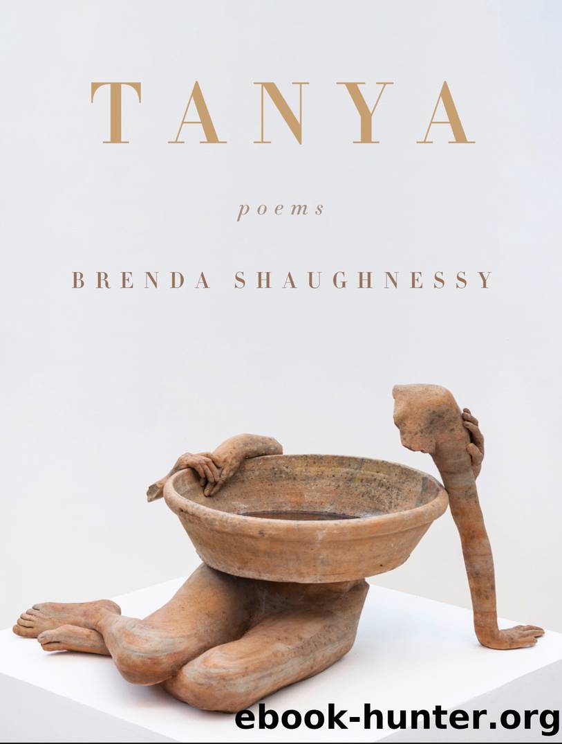 Tanya by Brenda Shaughnessy