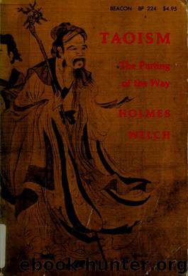 Taoism : the parting of the way by Welch Holmes