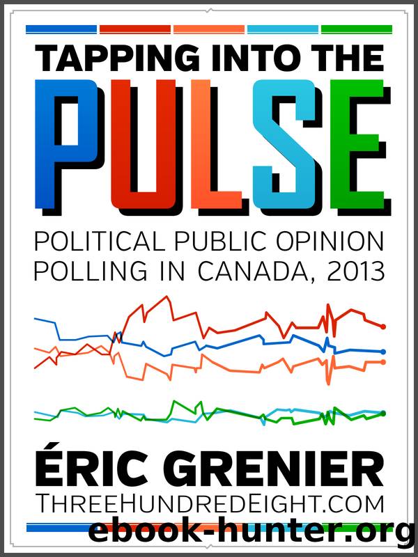 Tapping into the Pulse - Political Public Opinion Polling in Canada, 2013 by Éric Grenier