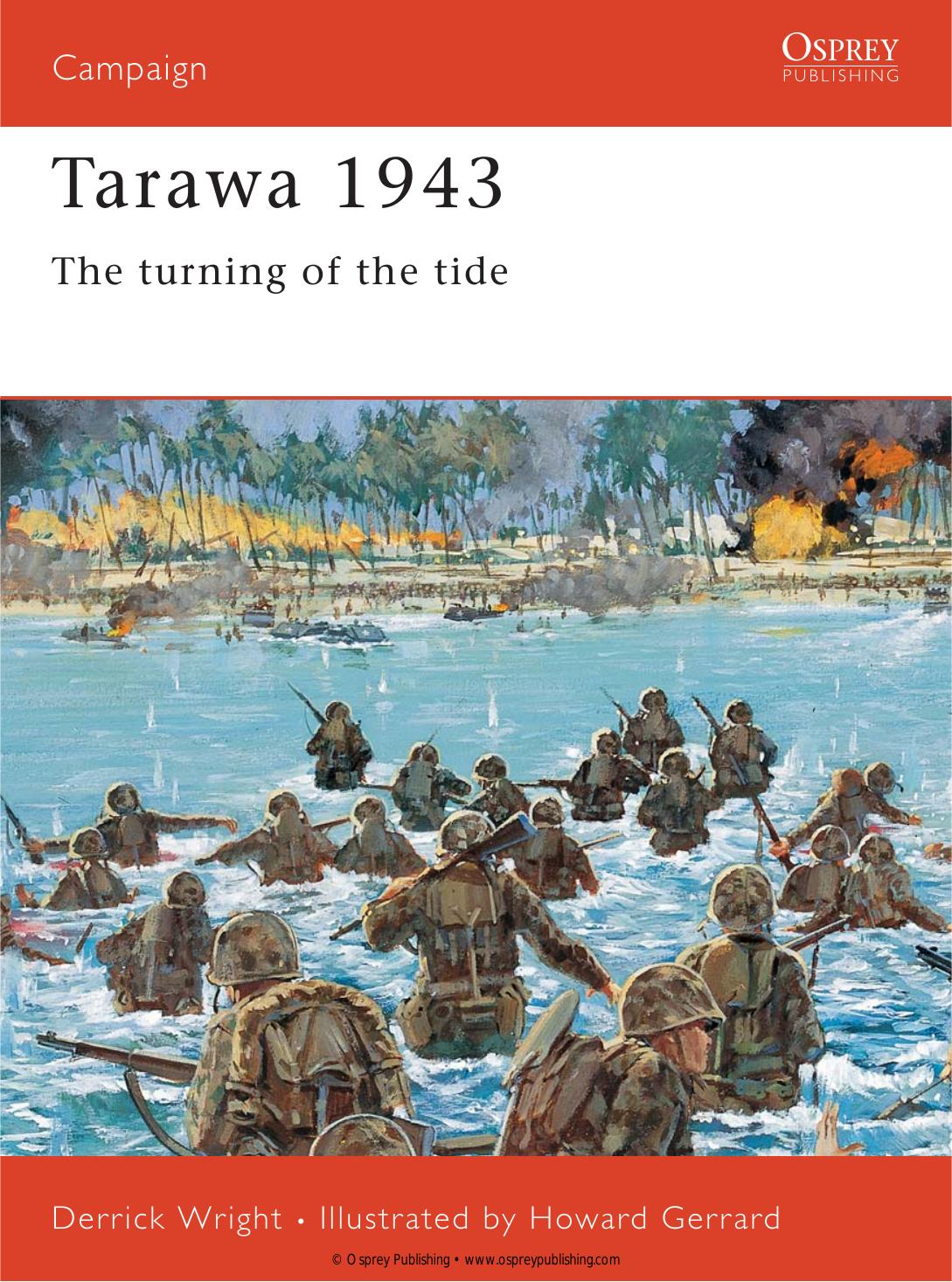 Tarawa 1943: The turning of the tide by Derrick Wright Howard Gerrard