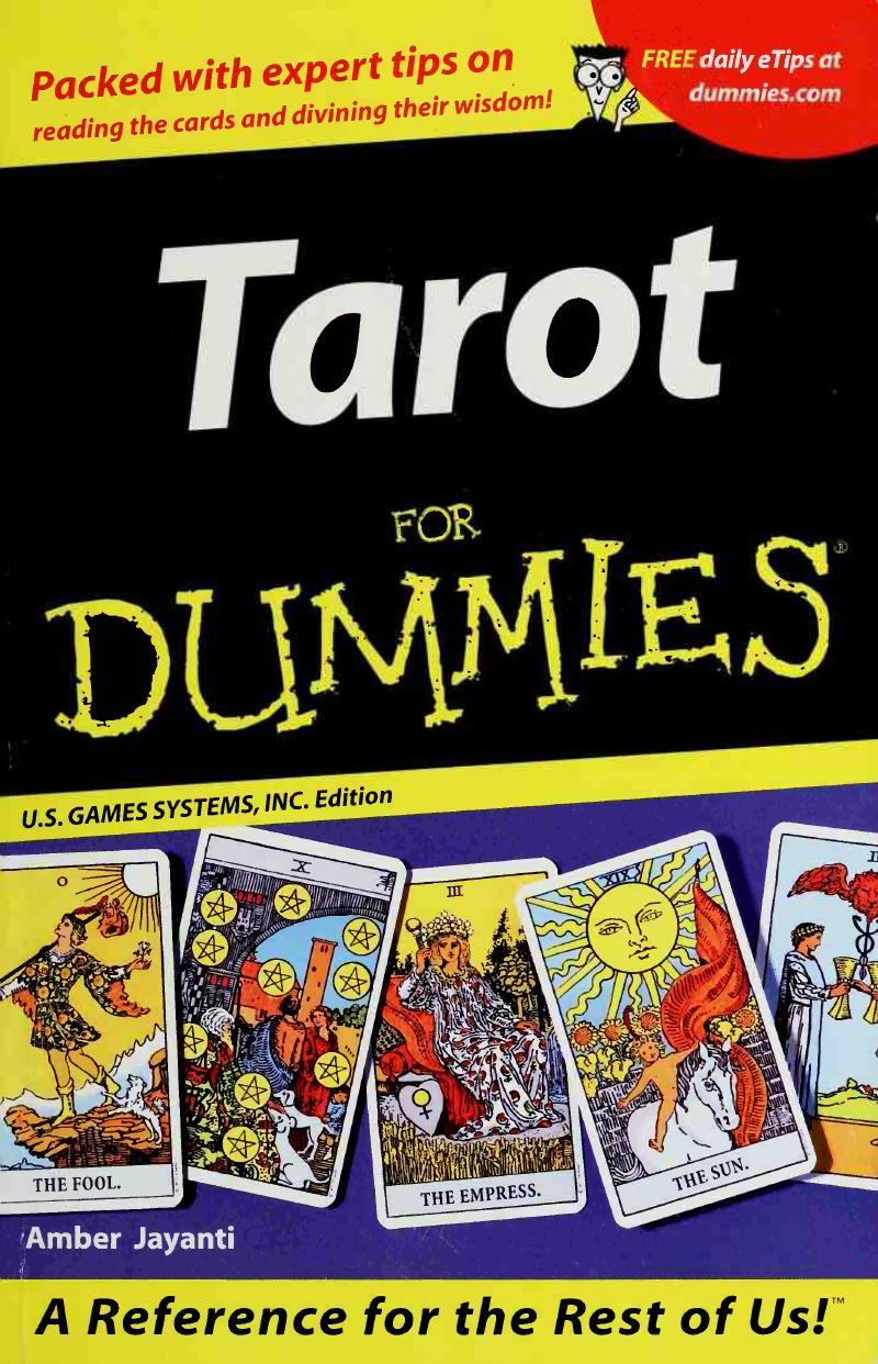 Tarot for dummies by Jayanti Amber