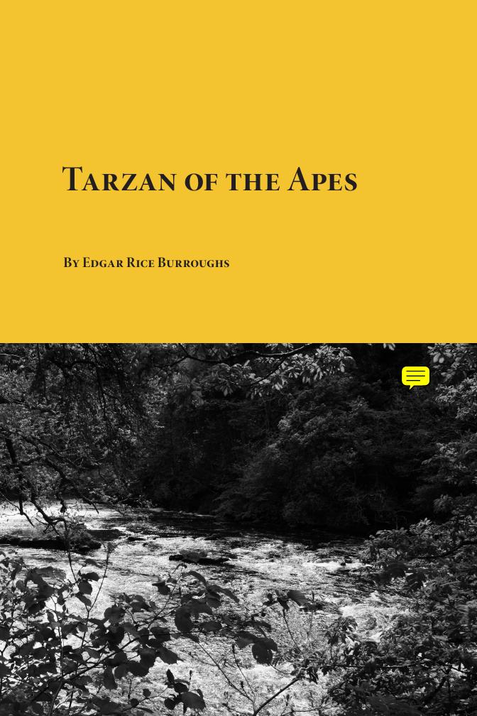 Tarzan of the Apes by Edgar Rice Burroughs