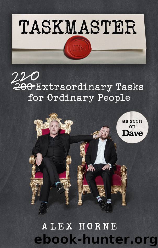 Taskmaster by Alex Horne