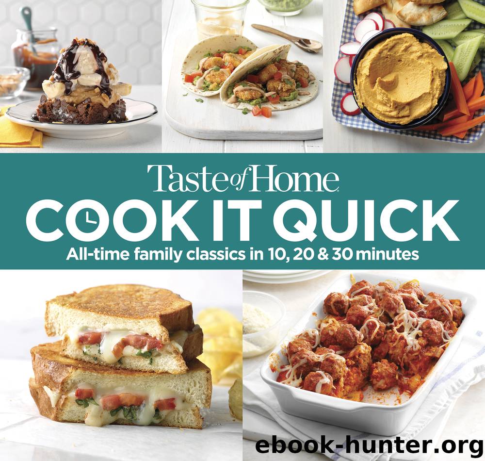 Taste of Home Cook It Quick by Taste of Home