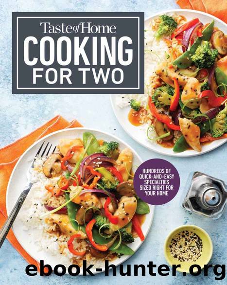 Taste of Home Cooking for Two by Unknown