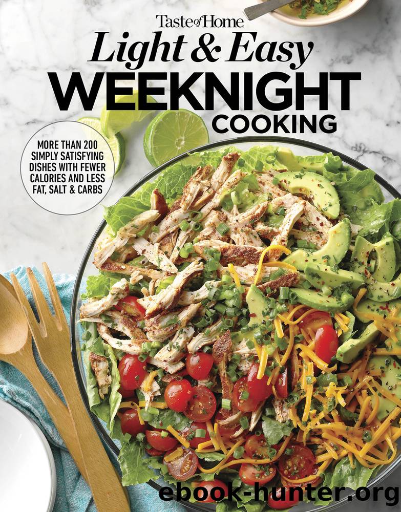 Taste of Home Light & Easy Weeknight Cooking by Unknown