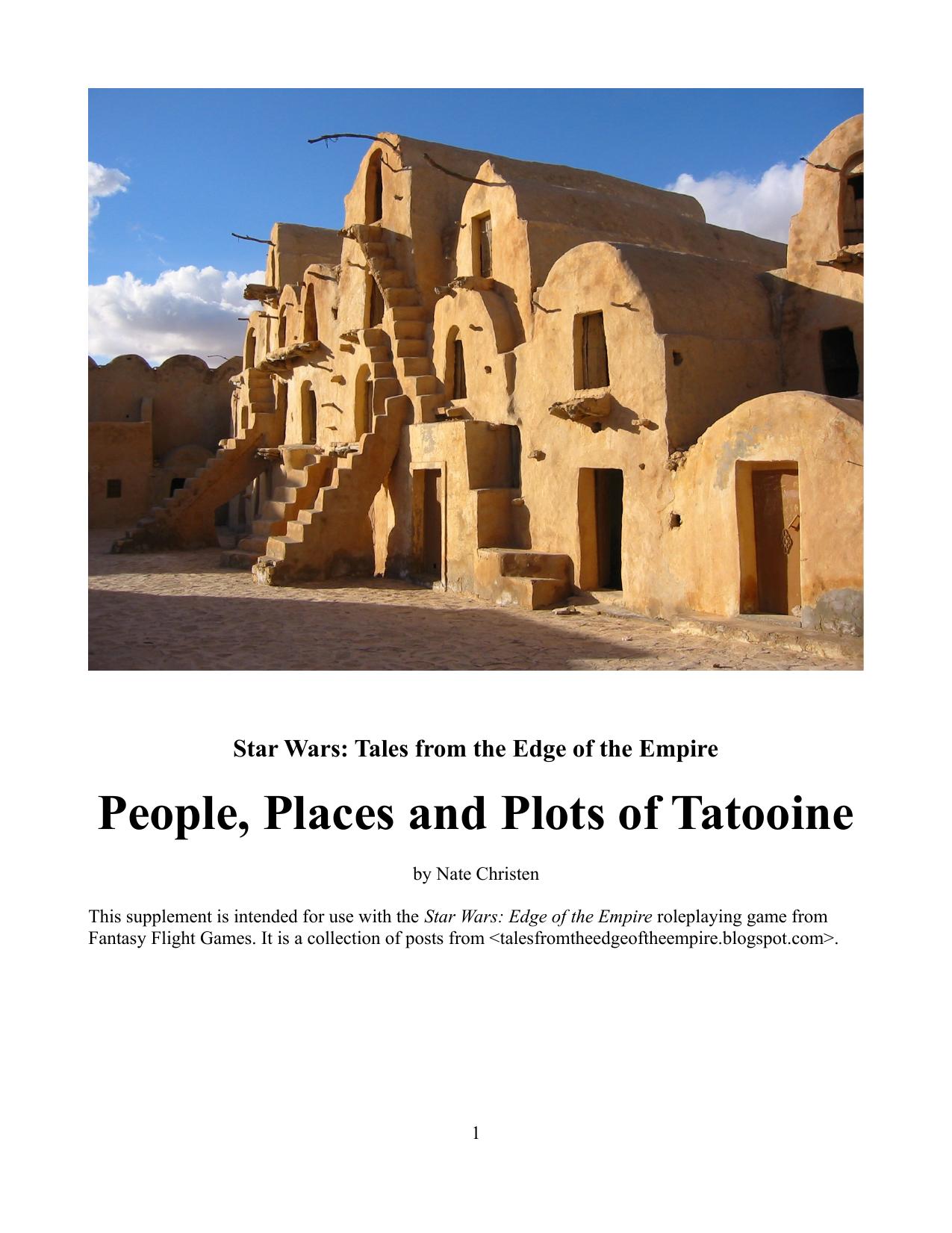 Tatooine Planet Guide by Unknown