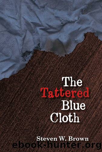 Tattered Blue Cloth by Steven Brown