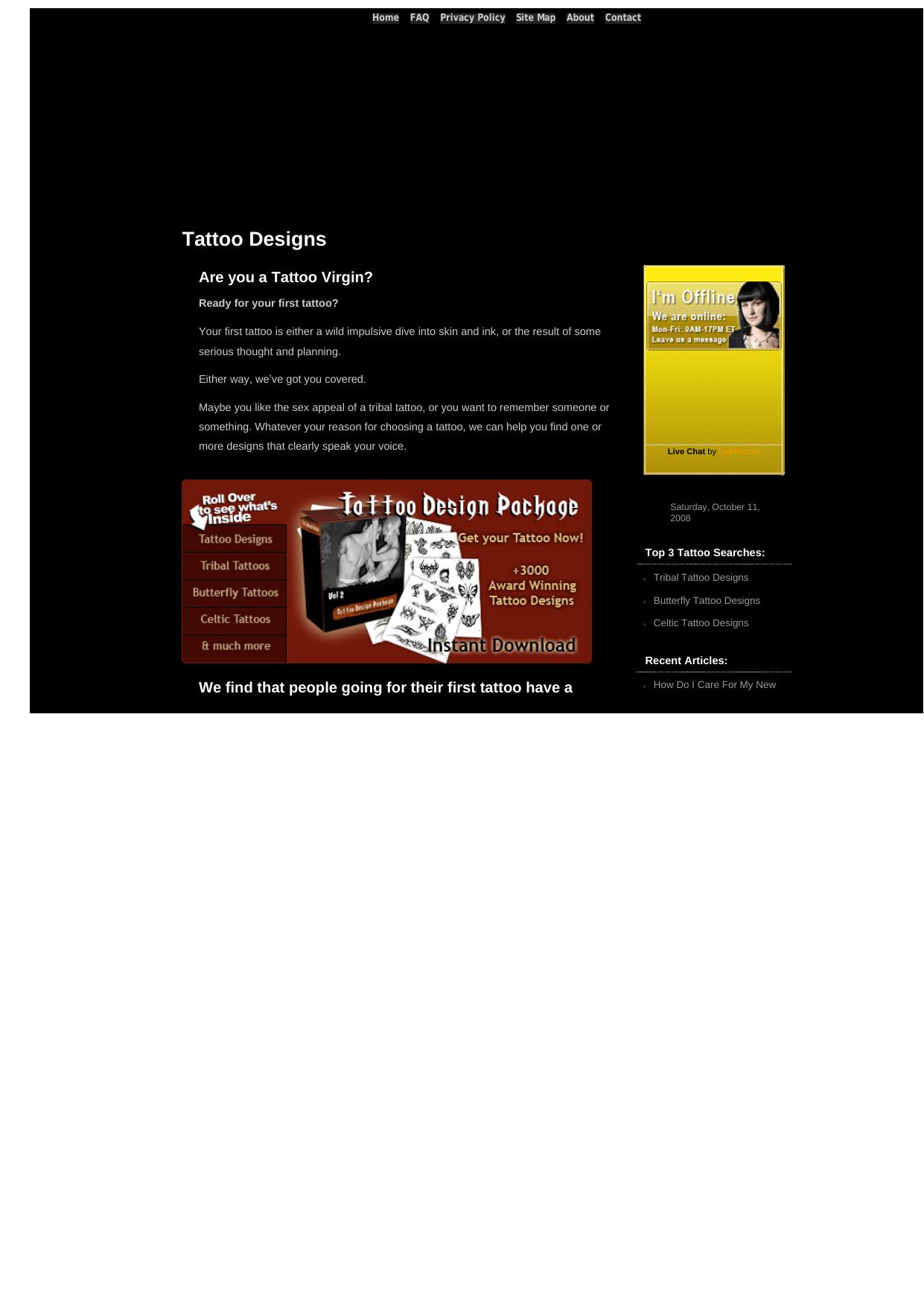 Tattoo Design Package - Huge Undiscovered Market! by Best of Kuszter's Collection