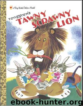 Tawny Scrawny Lion by Kathryn Jackson