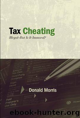 Tax Cheating by Morris Donald;