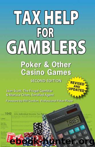 Tax Help for Gamblers by Jean Scott