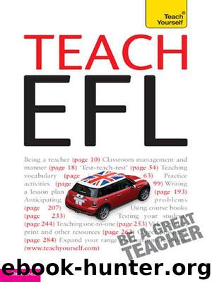 Teach English as a Foreign Language: Teach Yourself (Teach Yourself: Language) by Riddell David