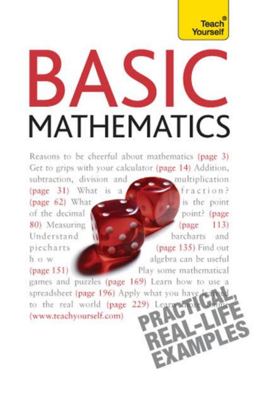 Teach Yourself Basic Mathematics by Graham Alan