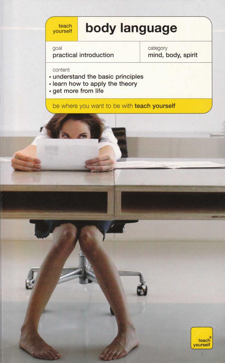 Teach Yourself Body Language by Gordon Wainright